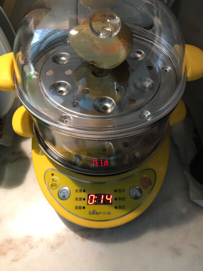 小熊（Bear)煮蛋器 家用早餐机煎蛋器蒸蛋机烙饼机 ZDQ-A14T1 晒单图