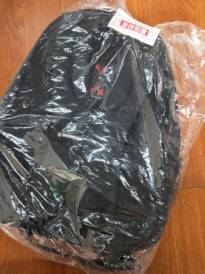 瑞士军刀威戈(Wenger)双肩背包 男女商务时尚涤纶16英寸笔记本电脑包休闲包运动包 黑色 SAB60214209048 晒单图