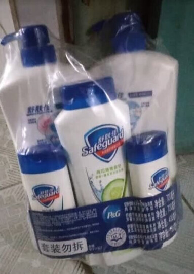 舒肤佳沐浴露金银花/菊花自然爽洁720ml(沐浴乳 清凉健肤 无皂基 新老包装随机发货) 晒单图
