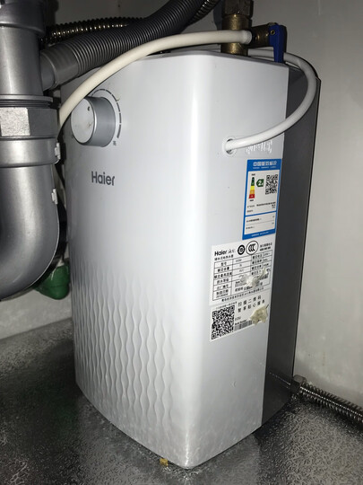 海尔(Haier)5升上出水电热水器 1600W速热 专利防电墙小厨宝 EC5U 晒单图