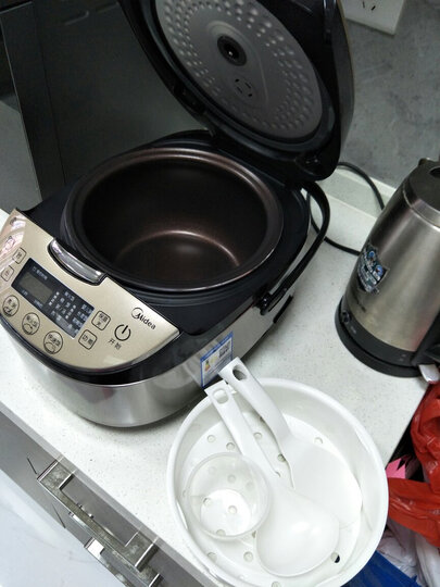 美的(midea) wfs4037 微电脑式圆灶釜内胆电饭煲 3l