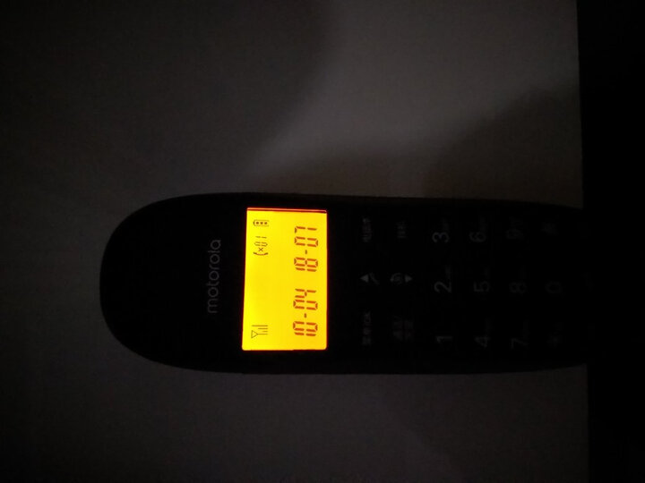摩托罗拉(Motorola)数字无绳电话机 无线座机 子母机一拖三 办公家用 中文显示 双免提套装CL103C(黑色) 晒单图