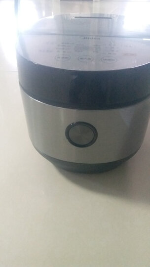 美的(Midea)电饭煲电饭锅4L智能预约电饭煲气动涡轮防溢金属机身圆灶釜内胆家用多功能电饭煲MB-WFS4037 晒单图
