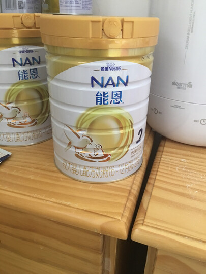 雀巢(nestle)能恩 蜂蜜口味儿童配方奶粉 4段(3-6岁以上儿童适用)900克 晒单图