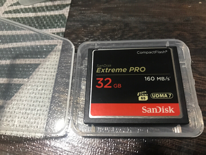 闪迪（SanDisk）64GB CF（CompactFlash）存储卡 高级单反相机内存卡 UDMA7 4K 至尊超极速版 读速160MB/s 晒单图