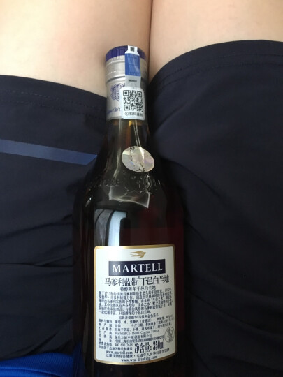 马爹利（Martell）  蓝带XO级 干邑白兰地 洋酒  350ml 晒单图