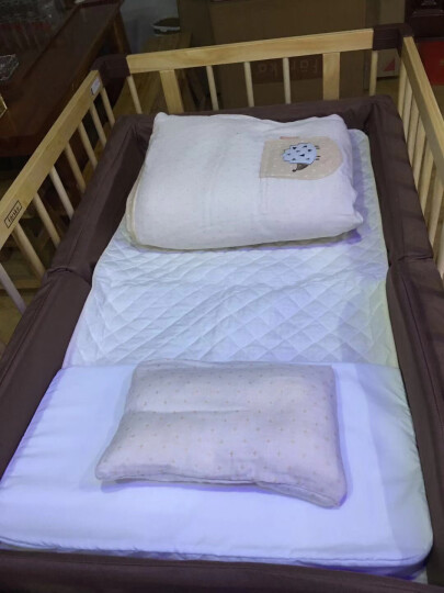 farska婴儿隔尿垫 可洗尿垫布 宝宝防水透气床单护理垫 大号106*58cm 晒单图