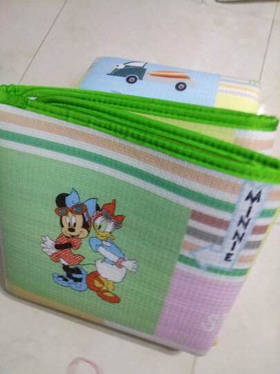 迪士尼DISNEY 双面加厚宝宝爬行垫爬爬垫 防滑地垫游戏毯 加厚2cm 晒单图