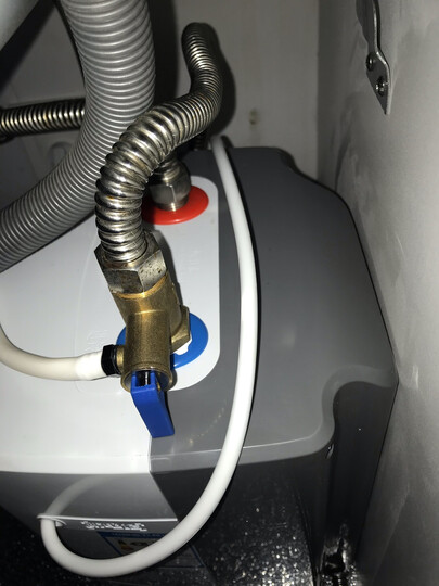 海尔(Haier)5升上出水电热水器 1600W速热 专利防电墙小厨宝 EC5U 晒单图