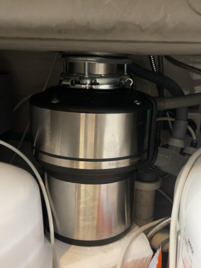 爱适易E200不锈钢厨房食物垃圾处理器家用小型智能全自动下水道水槽厨余粉碎机 美国原装进口 E200 晒单图