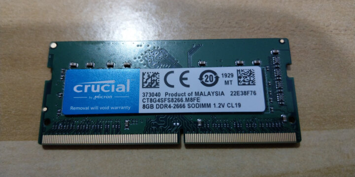Crucial 英睿达美光4G8G16G32GDDR4 2400 2666 3200笔记本电脑内存条 笔记本16G DDR4 2400 晒单图