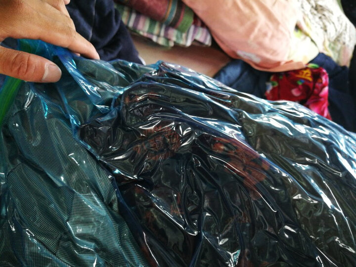 太力真空压缩袋 衣物棉被防潮羽绒服收纳整理袋侧封式送手泵13件套 晒单图