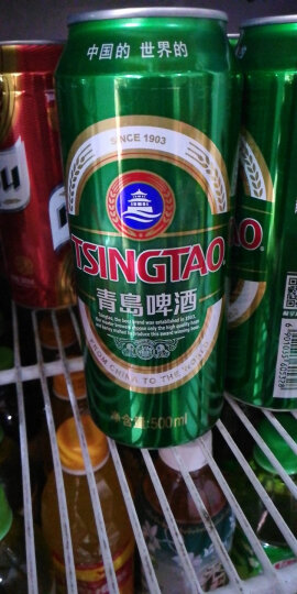 青岛啤酒（Tsingtao）经典10度500ml*12听 大罐整箱装（新老包装随机发放） 晒单图