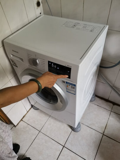 西门子(SIEMENS) 8公斤 变频滚筒洗衣机 智感洗涤降噪节能 筒清洁(白色) XQG80-WM12N1600W 晒单图