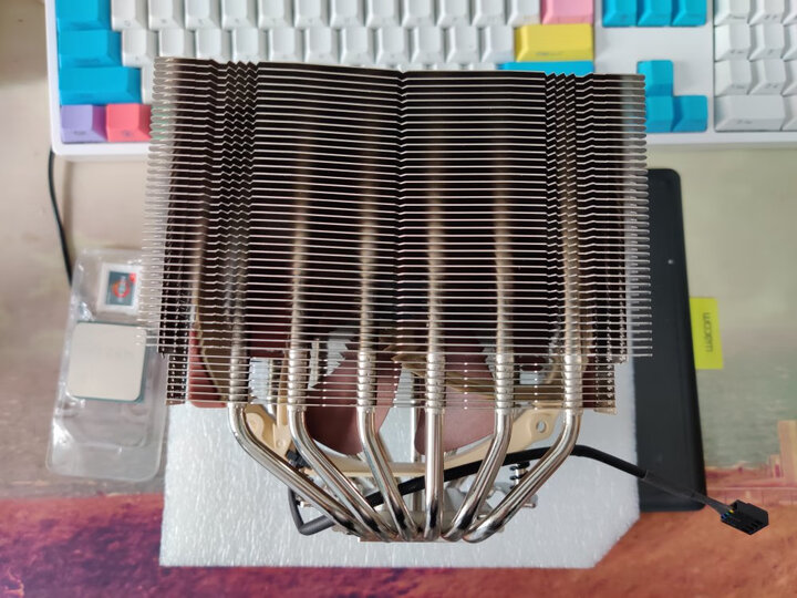 猫头鹰(NOCTUA)NH-D15S CPU散热器 (多平台2011/115X/AMD/CPU双塔散热器/6热管/兼容梳子内存不挡显卡) 晒单图