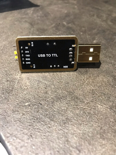 TaoTimeClub 土豪金CH340G RS232升USB转TTL模块转串口中九升级小板 晒单图