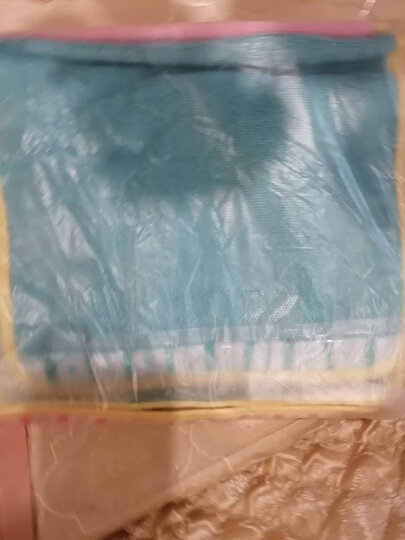 金号 毛巾家纺 纯棉卡通毛巾 小象贴布绣布艺包边 两条装 黄/绿 77g/条 65*30cm 晒单图