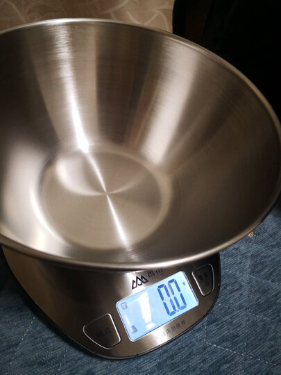 香山EK5350-31P 电子厨房秤 烘焙秤(银色) 晒单图