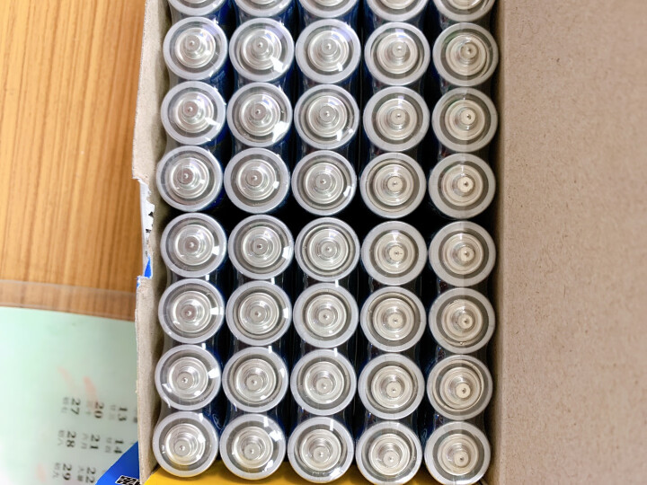 松下（Panasonic）碳性7号七号干电池40节盒装适用于遥控器玩具万用表门铃R03PNU/2S盒装 晒单图