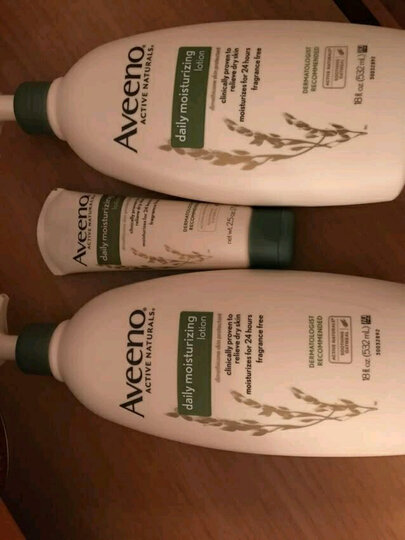 艾惟诺(Aveeno) 美国山姆进口 燕麦保湿润肤身乳液 532ml*2瓶+71g*1支 晒单图