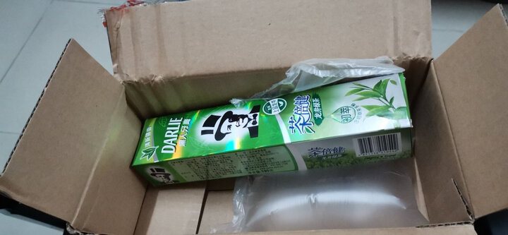 黑人(DARLIE)茶倍健茉莉白茶牙膏190g 清新口气 减少牙菌斑 持久清香 晒单图