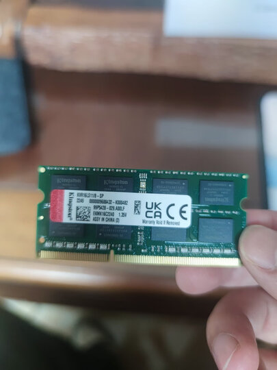 金士顿 (Kingston) 8GB DDR3 1600 笔记本内存条 低电压版 晒单图