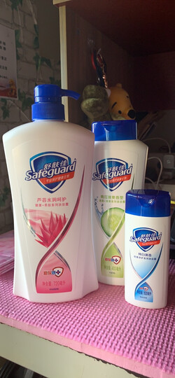 舒肤佳沐浴露金银花/菊花自然爽洁720ml(沐浴乳 清凉健肤 无皂基 新老包装随机发货) 晒单图