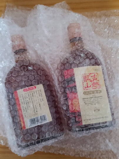 古越龙山 清醇三年 传统型半甜 绍兴 黄酒 500ml*6瓶 整箱装 晒单图