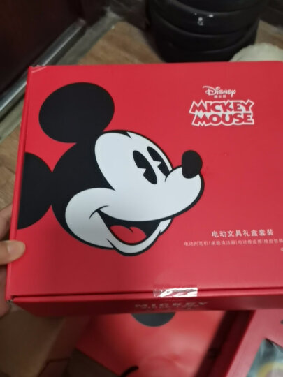 迪士尼（Disney）小学生14件套书包文具礼盒套装大礼包女儿童学习用品DM20507N 晒单图