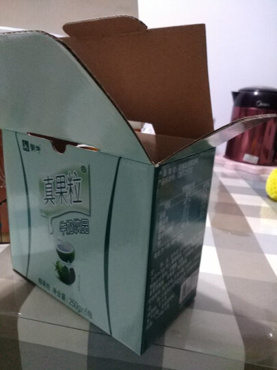 蒙牛 真果粒牛奶饮品(草莓+芦荟+椰果+桃果粒)250g*24 四种口味缤纷装(新老包装随机发货) 晒单图