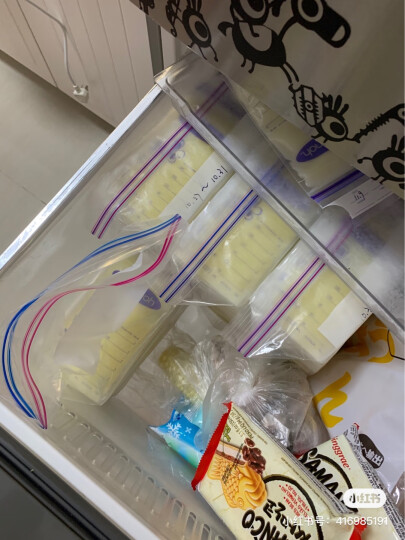 兰思诺（LANSINOH）储奶袋母乳储存袋冷藏保鲜存奶袋180ml一次性母乳袋100片装 晒单图