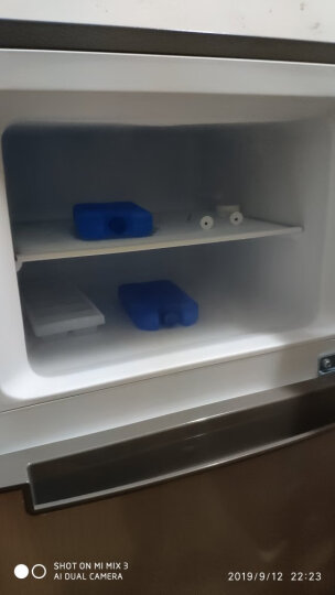 奥马(Homa)118升双门节能小冰箱 小户型家用出租房宿舍办公 冷冻双开门两门二门小型电冰箱 BCD-118A5 晒单图