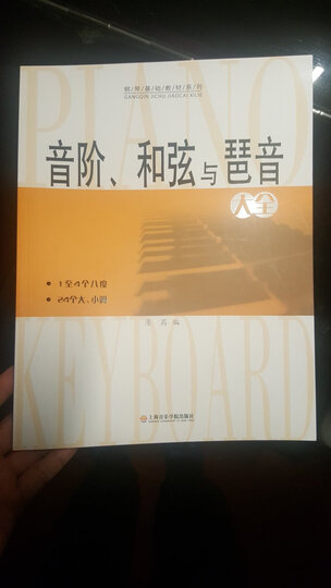 音阶、和弦与琶音大全 晒单图