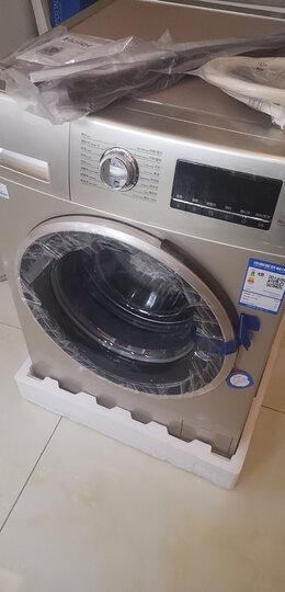 海尔(Haier) 滚筒洗衣机全自动 10公斤变频 99%防霉抗菌窗垫EG10014B39GU1 晒单图