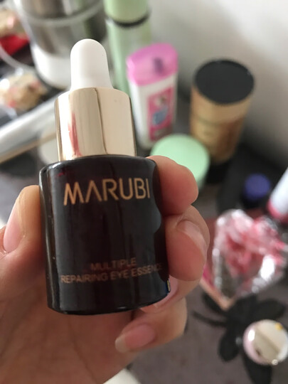 丸美眼霜 眼霜去细纹去眼袋 明眸套装(眼凝胶25g+多元修护素5ml+眼膜4对)提拉眼肌 淡化眼纹 晒单图