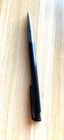 得力(deli)圆珠笔中油笔  0.7mm子弹头按动笔原子笔 办公用品 黑色 60支/盒 6506 晒单图