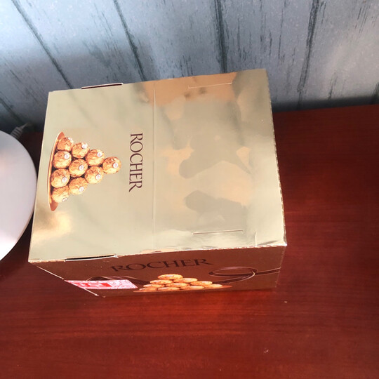 Ferrero Rocher费列罗榛果威化糖果巧克力礼盒48粒600g 晒单图