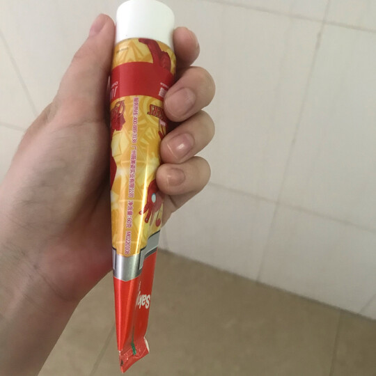 舒客 舒克宝贝儿童成长牙膏(草莓味)2-12儿童60g 小公主苏菲亚 漫威英雄随机发(清新口气防止蛀牙) 晒单图