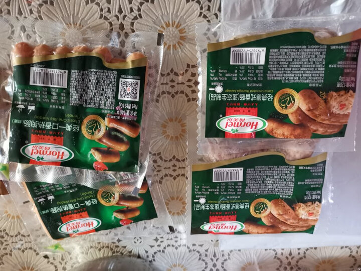荷美尔(Hormel)经典生煎西班牙香肠120g/袋 冷冻生制 火腿肠 热狗纯肉肠 烧烤肠 早餐食材(2件起售) 晒单图