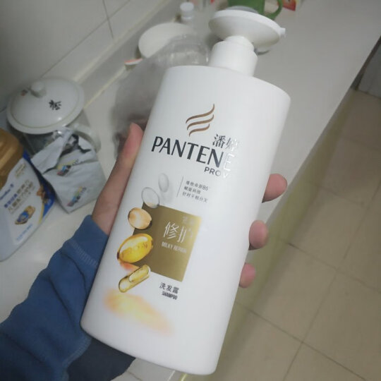 潘婷氨基酸洗发水乳液修护750G洗发水女士男女通用 晒单图