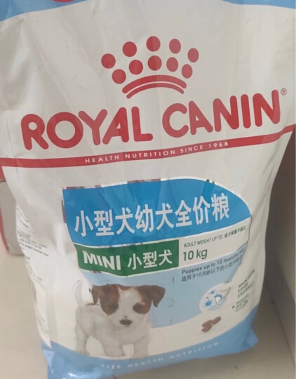 皇家狗粮 幼犬奶糕 幼犬狗粮 小型犬 MIS30 通用粮 2月以下 3KG 晒单图