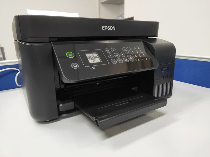 爱普生(EPSON)L565 墨仓式 网络传真打印机一体机(打印 复印 扫描 云打印 无线直连) 晒单图