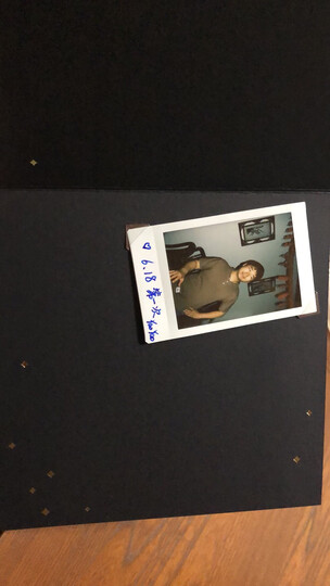 富士instax立拍立得 一次成像相机 mini90 黑色 晒单图