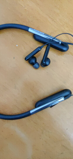 三星(SAMSUNG)U Flex 弹力项圈蓝牙无线运动耳机(黑色) 颈挂式 磁吸入耳式 手机音乐游戏耳机 晒单图