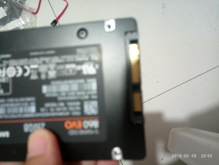 三星(SAMSUNG)860EVO 250G/500G 固态硬盘SSD台式机笔记本电脑SATA3.0 860EVO 250G【转USB 3.0移动盒】 晒单图