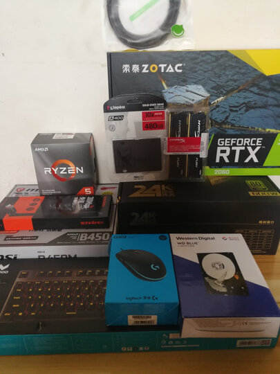 金士顿(Kingston) DDR4 2400 4GB 台式机内存条 骇客神条 Fury雷电系列 晒单图