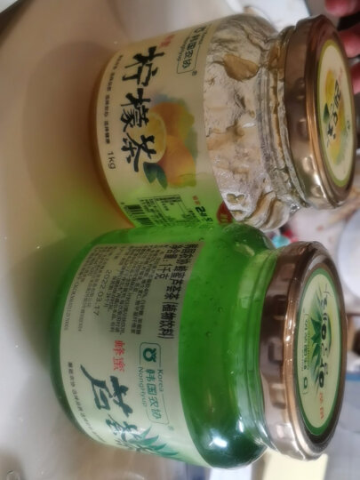 韩国农协 原装进口蜂蜜芦荟茶 蜜炼果酱1000g/瓶 芦荟汁果味冲调饮品搭配早餐 晒单图