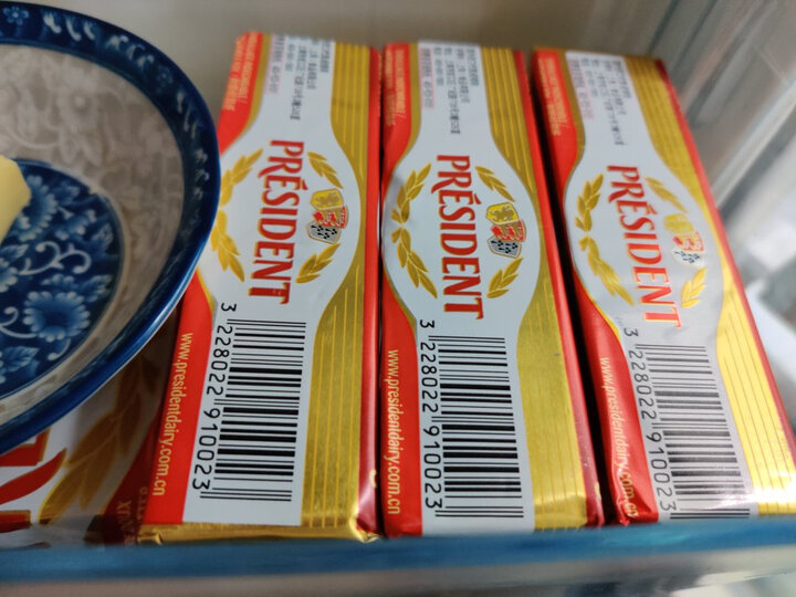 总统(President)发酵型动物淡味黄油块 200g (淡味)烘焙原料 晒单图
