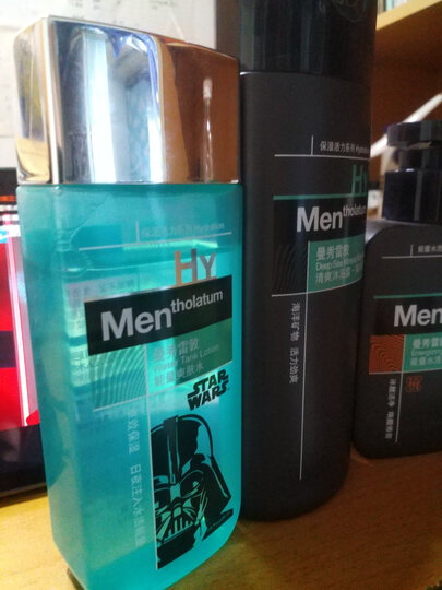 曼秀雷敦男士修护保湿原力护肤套装 (保湿洁面乳150ml+能量水120ml+修护润肤乳50ml)(洗面奶护肤品)星球大战 晒单图