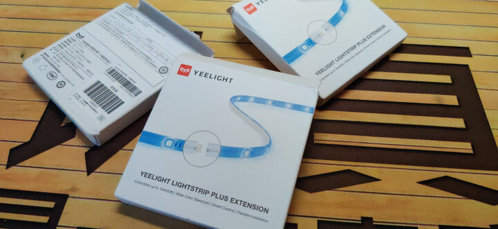 Yeelight 智能彩光灯带led灯条高亮贴片软灯带节能柔光客厅氛围彩色灯带 APP控制语音联动 晒单图